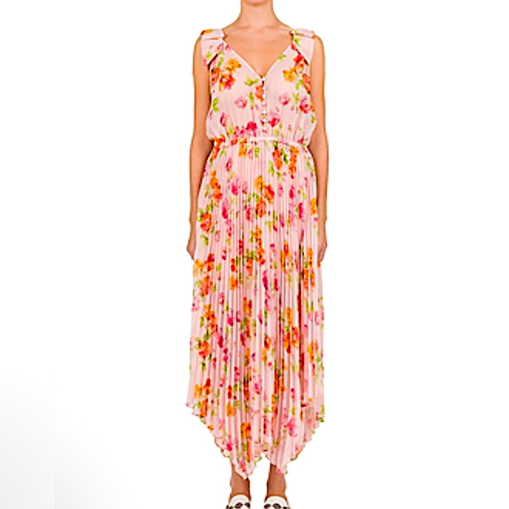 Kooples Paris Floor-Length Floral Dress